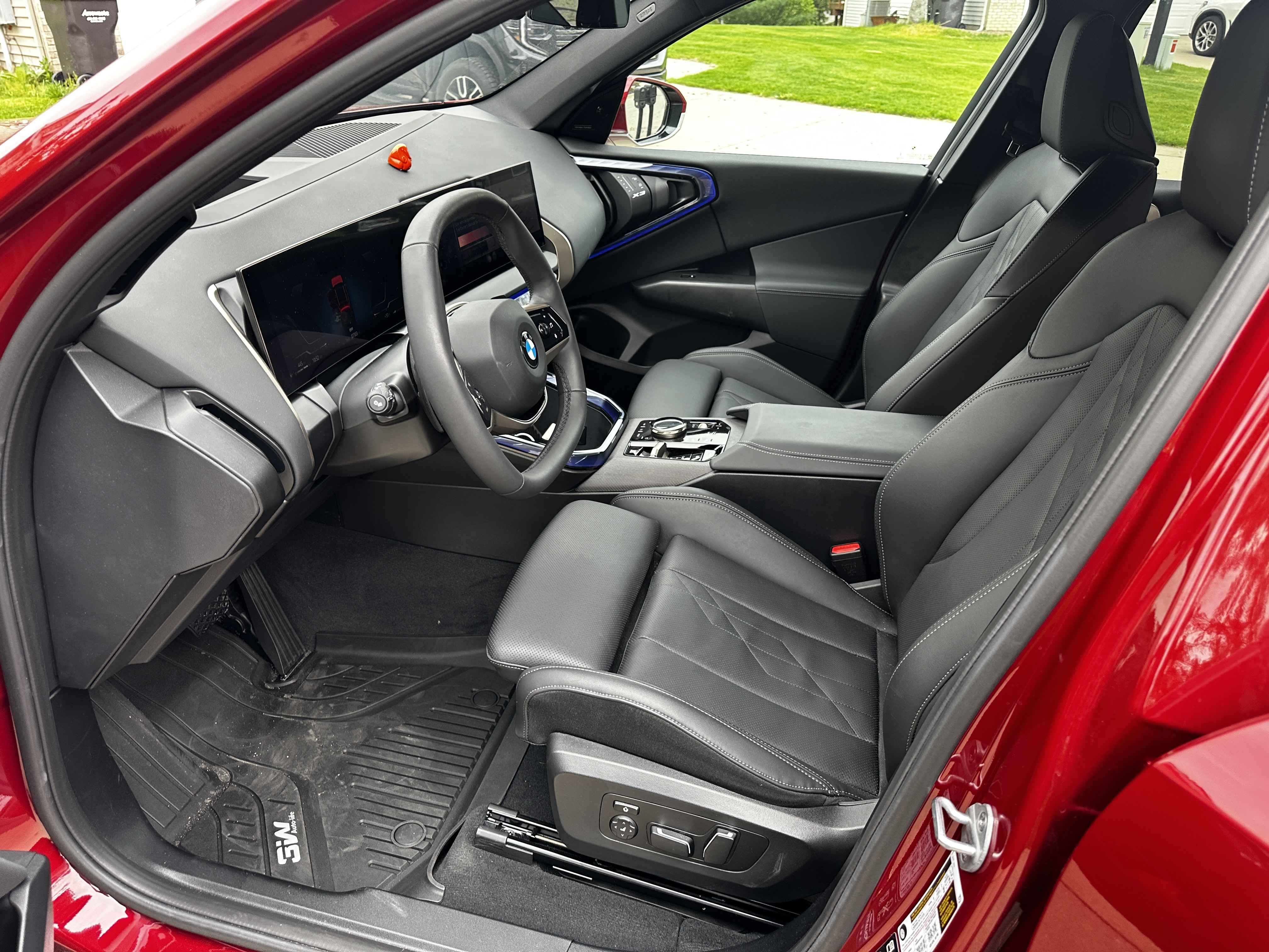 BMW iX M60 interior detail