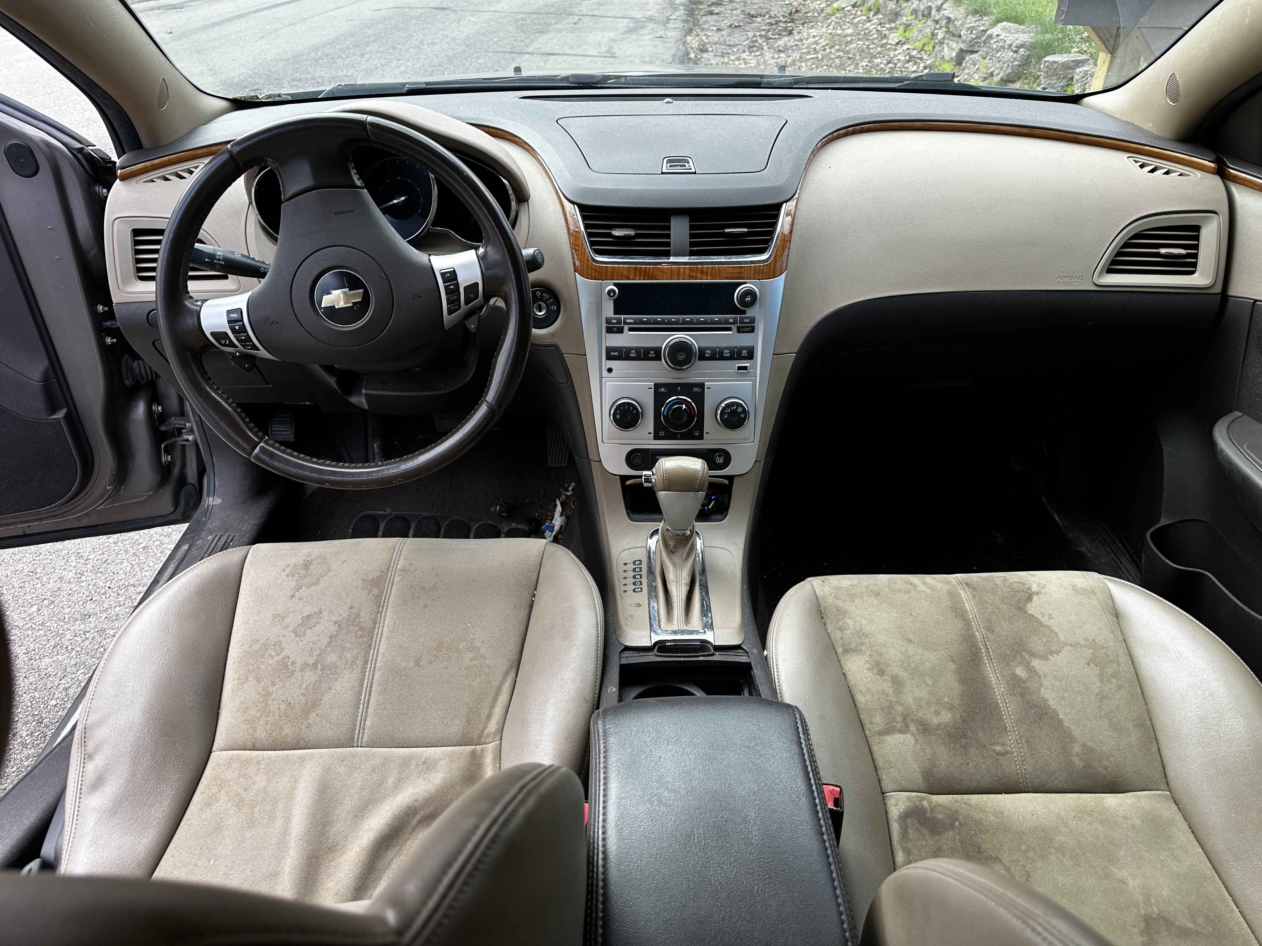 Chevy Malibu leather seats