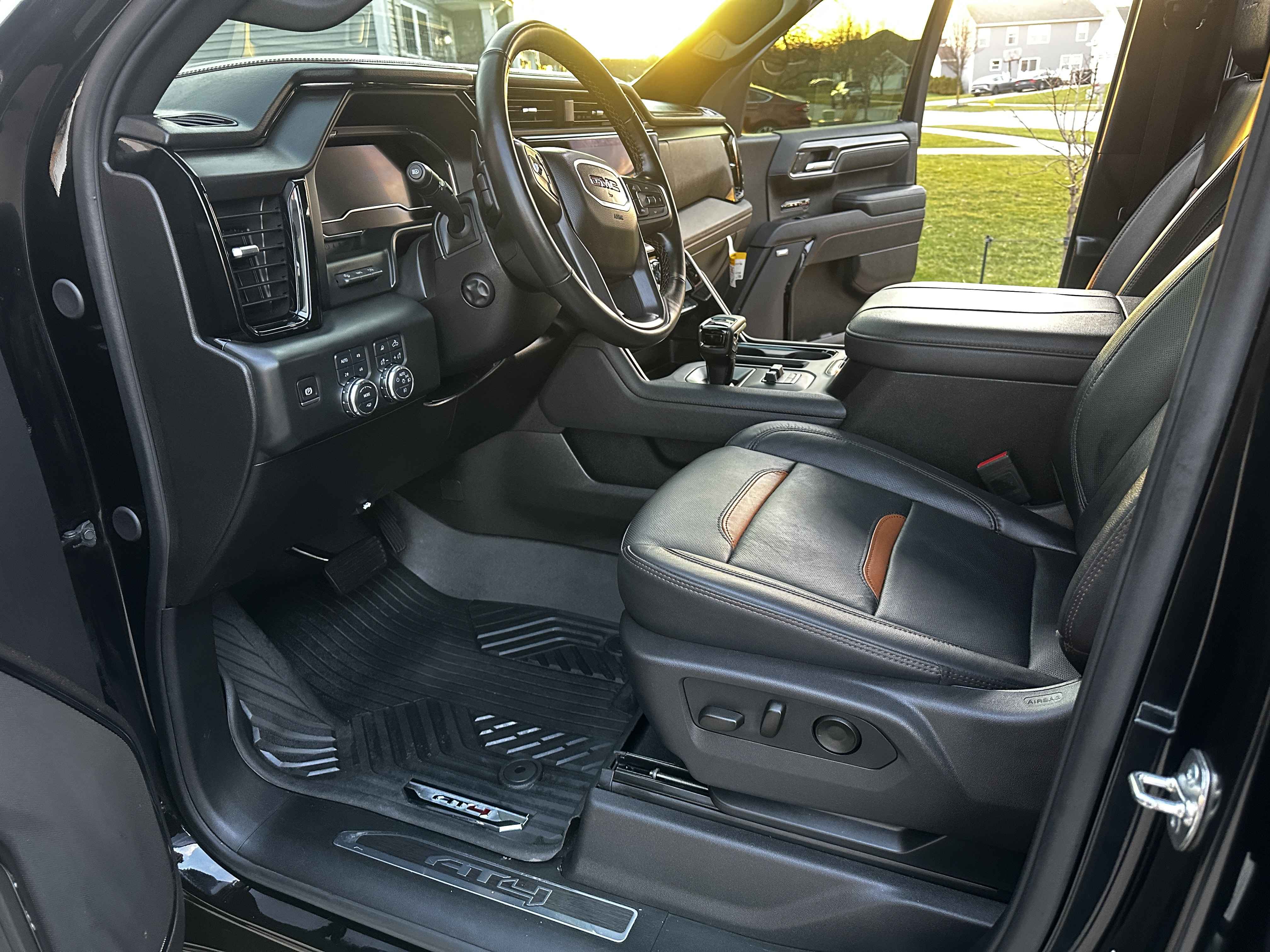 GMC Sierra premium interior detail