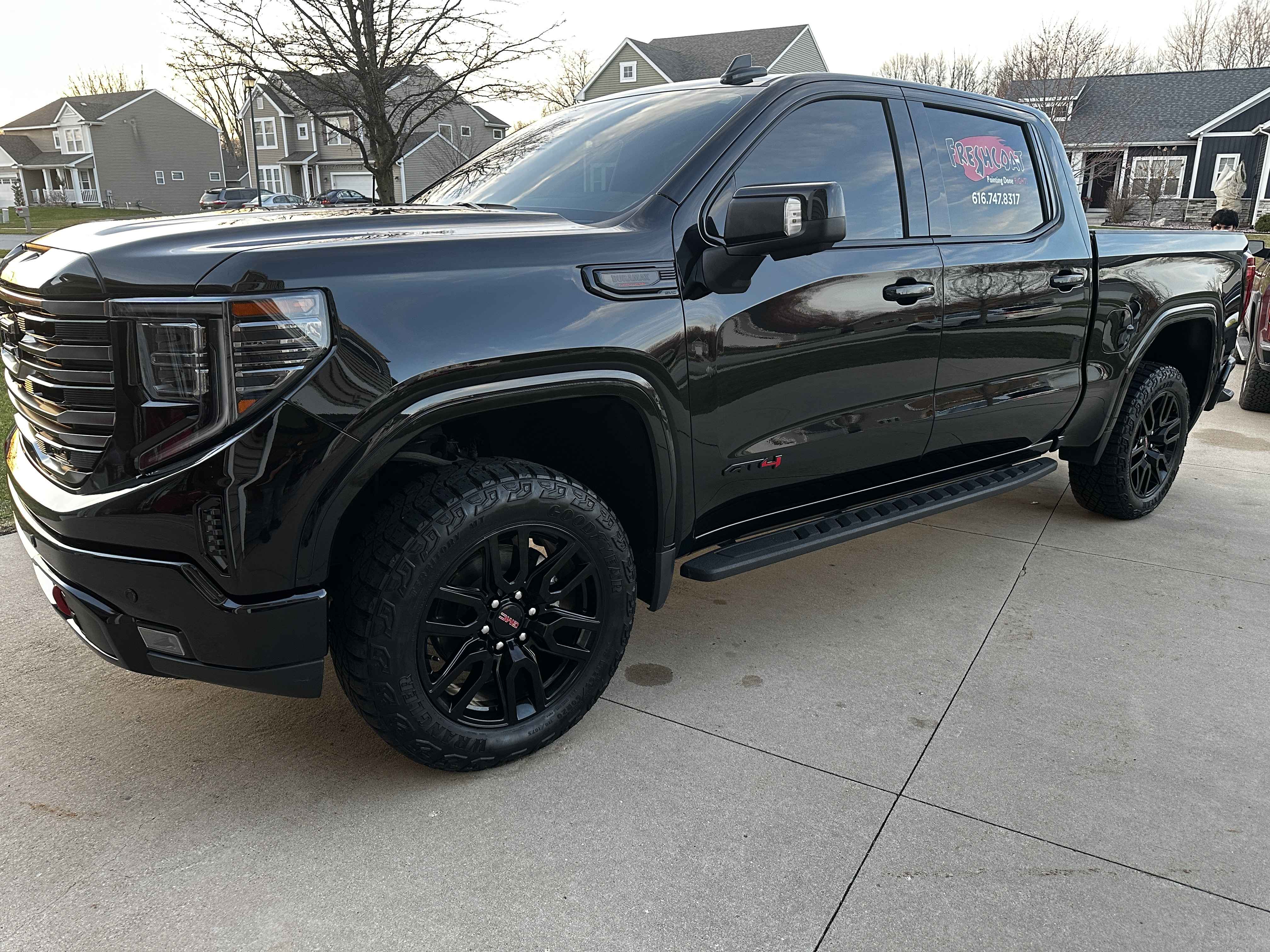 GMC Sierra finished detail