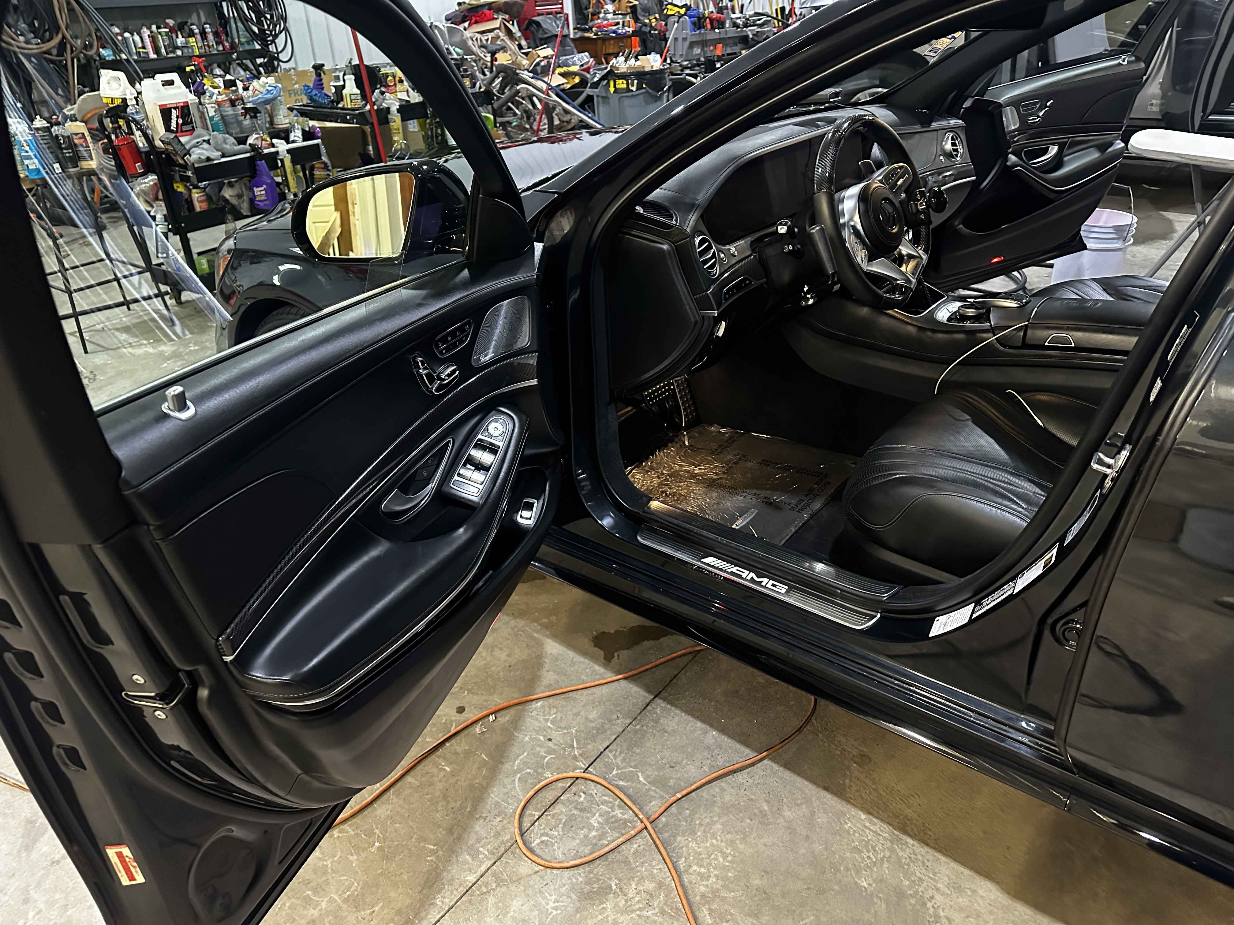 Mercedes AMG leather treatment