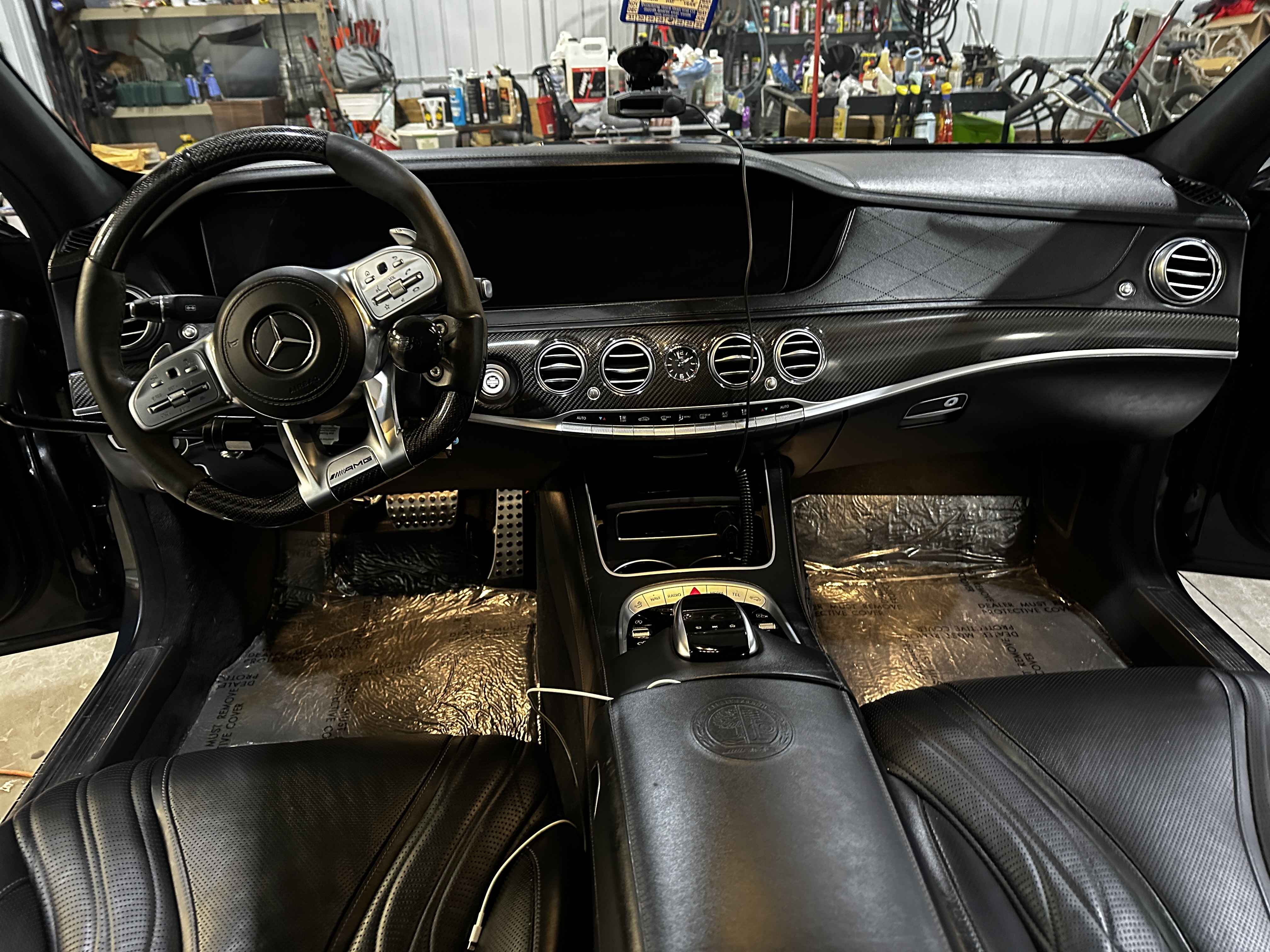 Mercedes AMG door detail