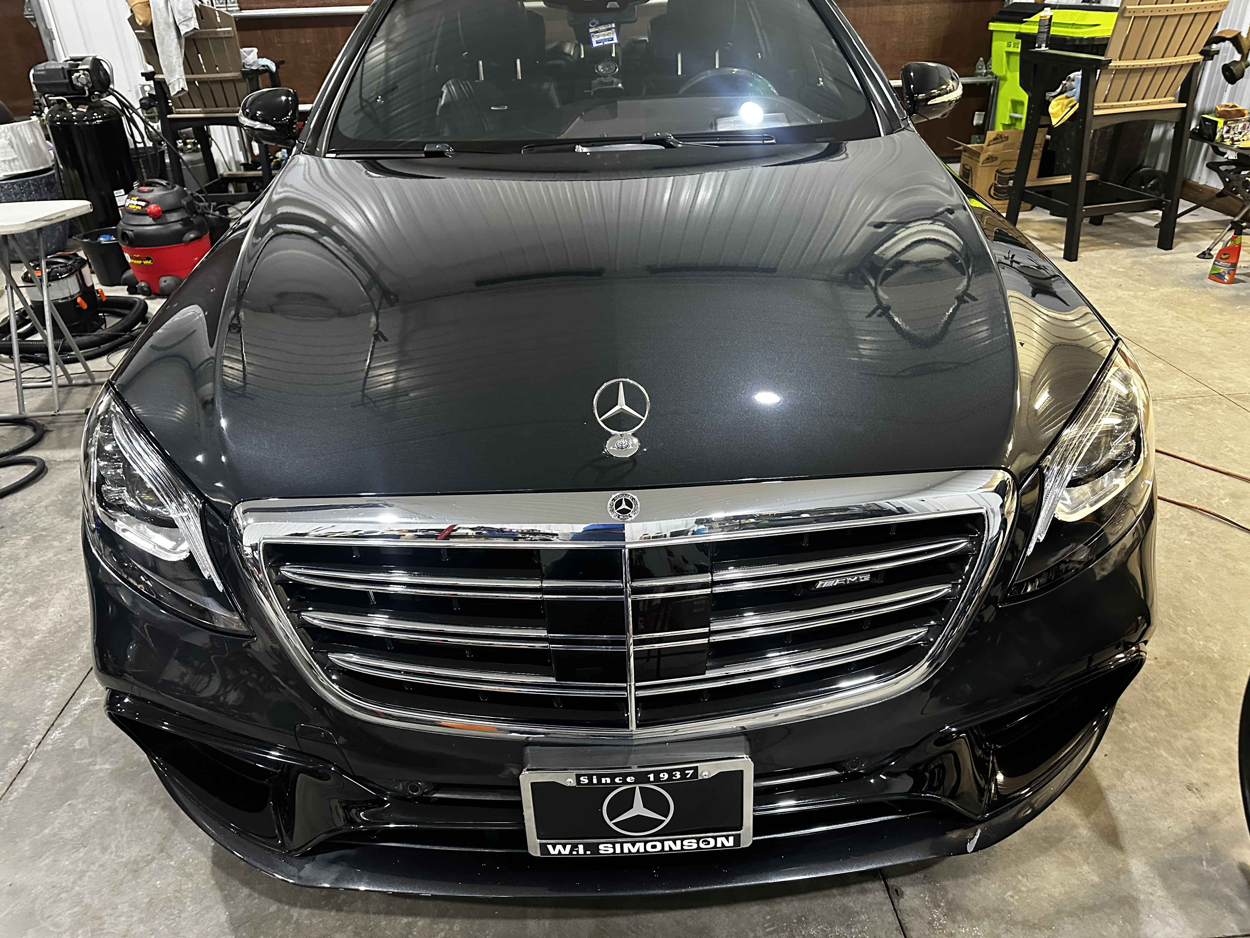 Mercedes AMG finished interior